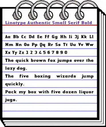 LTAuthenticSmallSerif Bold animated font preview LTAuthenticSmallSerif Bold animated font preview