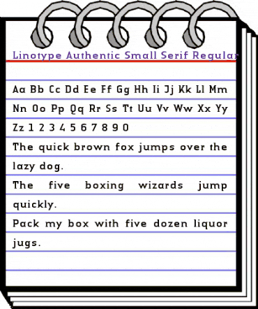 LTAuthenticSmallSerif Regular animated font preview LTAuthenticSmallSerif Regular animated font preview