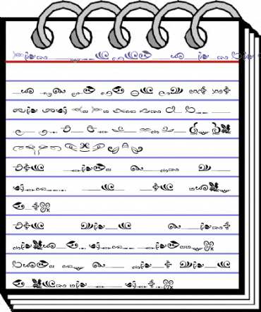 Linotype Decoration Pi Roman animated font preview