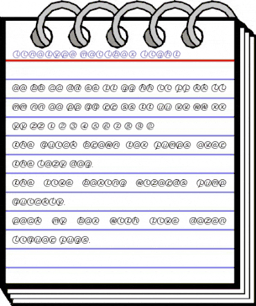 LinotypeMailbox Light animated font preview