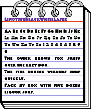 LTBlackWhiteLaser Black animated font preview LTBlackWhiteLaser Black animated font preview