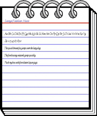 LTFinerliner Micro Bold animated font preview LTFinerliner Micro Bold animated font preview