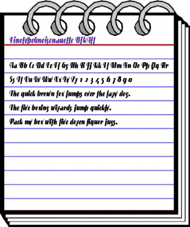 LTGneisenauette RegularAlt Bold animated font preview LTGneisenauette RegularAlt Bold animated font preview