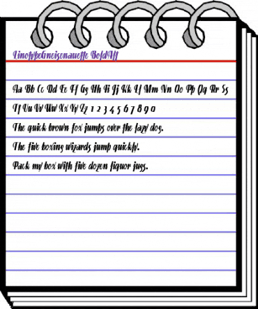 LTGneisenauette LightAlt Bold animated font preview LTGneisenauette LightAlt Bold animated font preview