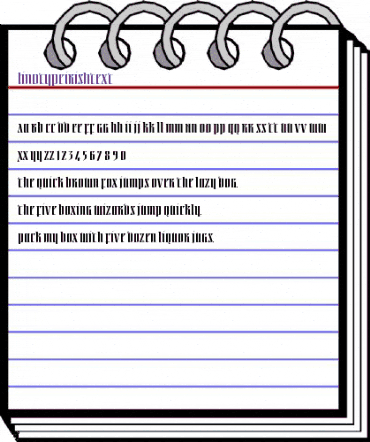 LTIrishText Medium animated font preview LTIrishText Medium animated font preview