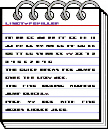 LTKiller Medium animated font preview