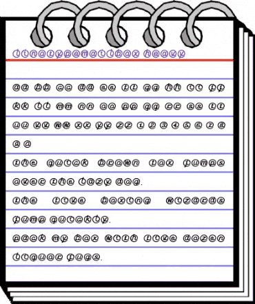 LTMailbox Light Bold animated font preview LTMailbox Light Bold animated font preview