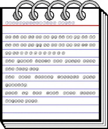 LTMailbox Light Regular animated font preview LTMailbox Light Regular animated font preview