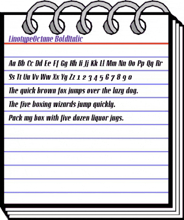 LTOctane BoldItalic animated font preview LTOctane BoldItalic animated font preview