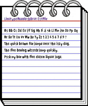 LTRussischBrot EatMix Medium animated font preview LTRussischBrot EatMix Medium animated font preview