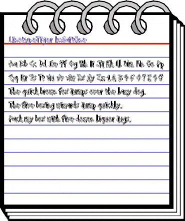 LTTiger InWaitOne Medium animated font preview LTTiger InWaitOne Medium animated font preview