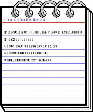 Lithia LightSmallCaps animated font preview Lithia LightSmallCaps animated font preview