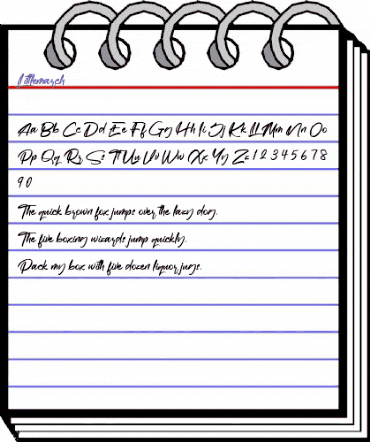 Littlemarch Regular animated font preview