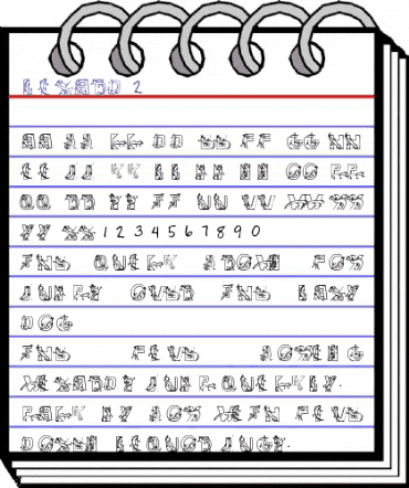 Lizard 2 Regular animated font preview