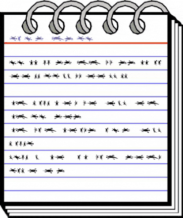 Lizards Regular animated font preview Lizards Regular animated font preview