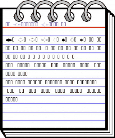 LM Designer Dings II Regular animated font preview LM Designer Dings II Regular animated font preview