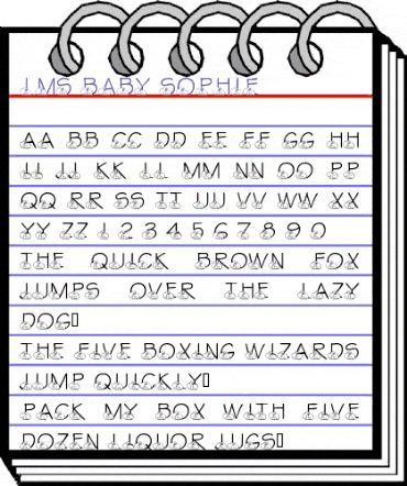 LMS Baby Sophie Regular animated font preview LMS Baby Sophie Regular animated font preview