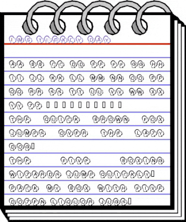 LMS Turkey Day Regular animated font preview LMS Turkey Day Regular animated font preview