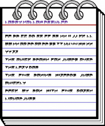Lobby Hollow Regular animated font preview Lobby Hollow Regular animated font preview