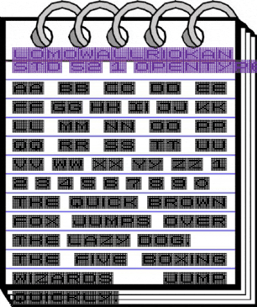 LomoWallRiokan LT Std 50 Regular animated font preview