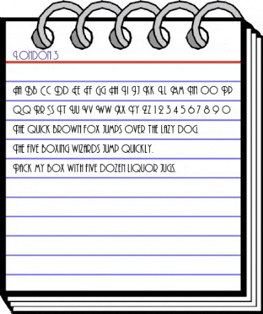 London 3 Regular animated font preview London 3 Regular animated font preview