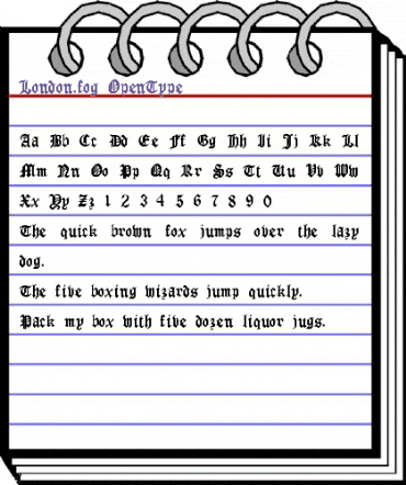 London.fog Regular animated font preview London.fog Regular animated font preview
