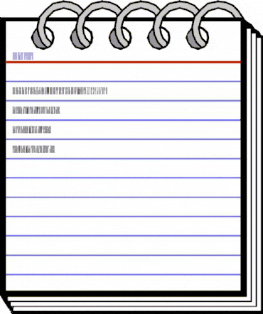 Long Rider Regular animated font preview