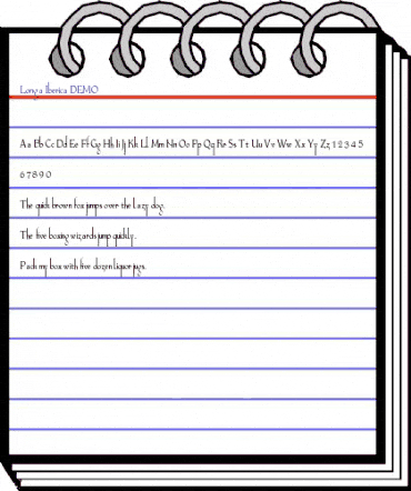 Longa Iberica DEMO animated font preview Longa Iberica DEMO animated font preview