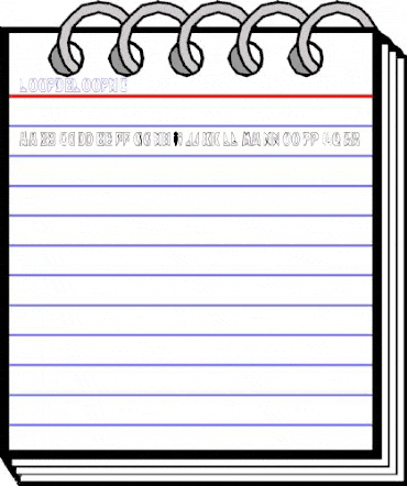 LoopDeLoopHC Regular animated font preview LoopDeLoopHC Regular animated font preview