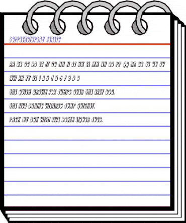 LopplerDisplay Italic animated font preview LopplerDisplay Italic animated font preview