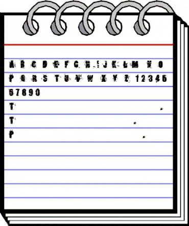 loserboi grunge Regular animated font preview