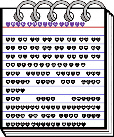 love social media Regular animated font preview love social media Regular animated font preview