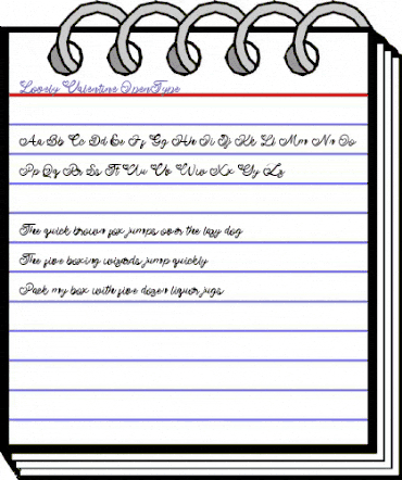Lovely Valentine Regular animated font preview Lovely Valentine Regular animated font preview