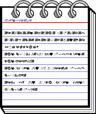 lovemarks Regular animated font preview