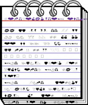 Love Romance OT Regular animated font preview Love Romance OT Regular animated font preview