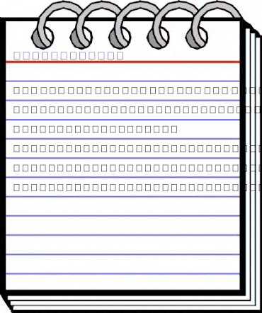 LSSketchPad1 Regular animated font preview