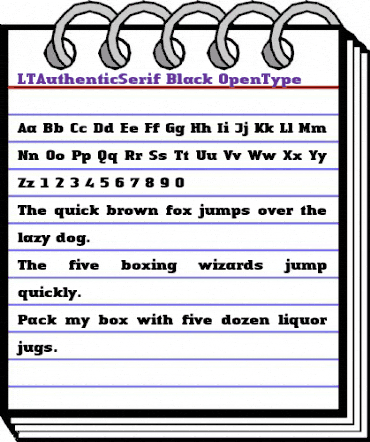 LTAuthenticSerif Medium Regular animated font preview LTAuthenticSerif Medium Regular animated font preview