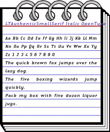 LTAuthenticSmallSerif Regular animated font preview LTAuthenticSmallSerif Regular animated font preview