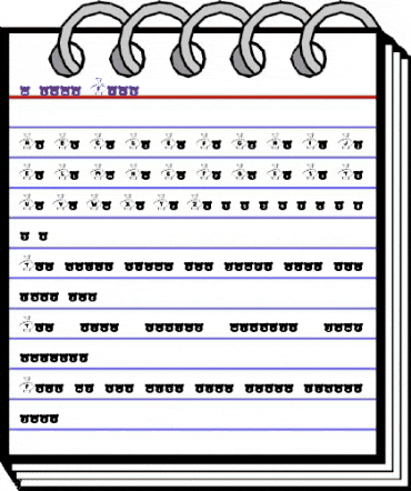 m-kuma Font Regular animated font preview