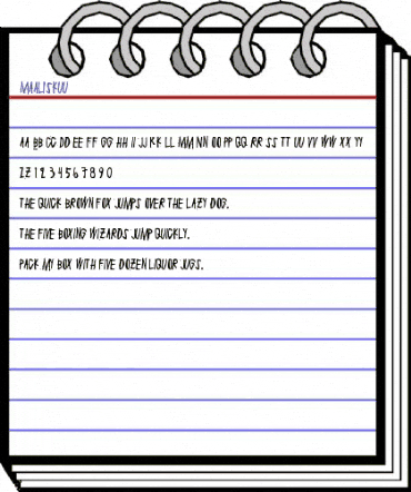 Maaliskuu Regular animated font preview