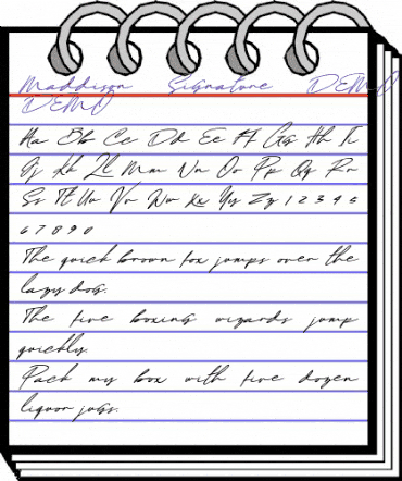 Maddison Signature DEMO oblique DEMO animated font preview Maddison Signature DEMO oblique DEMO animated font preview