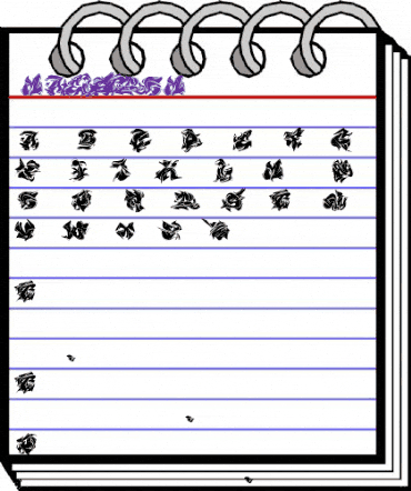 MAELSTROM Regular animated font preview