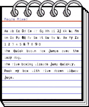 Magda Medium animated font preview Magda Medium animated font preview