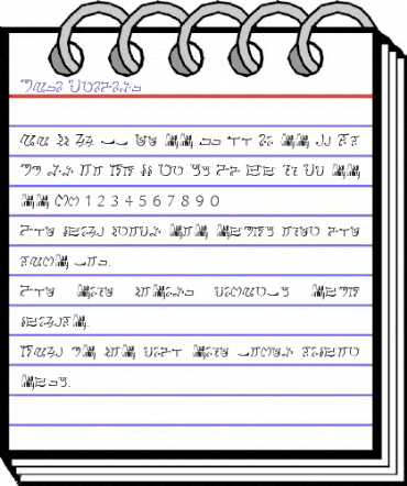 Magi Writing Regular animated font preview