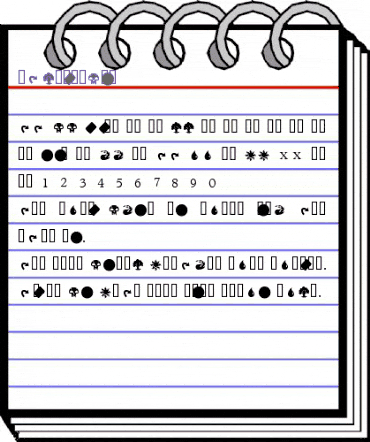 MagicSymbols Regular animated font preview MagicSymbols Regular animated font preview