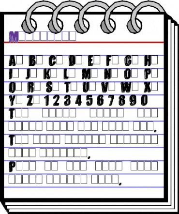 Magnifico Regular animated font preview Magnifico Regular animated font preview