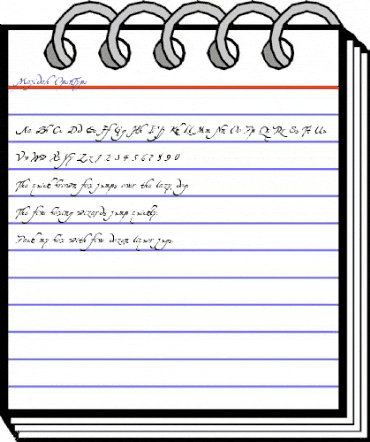 Majidah Regular animated font preview