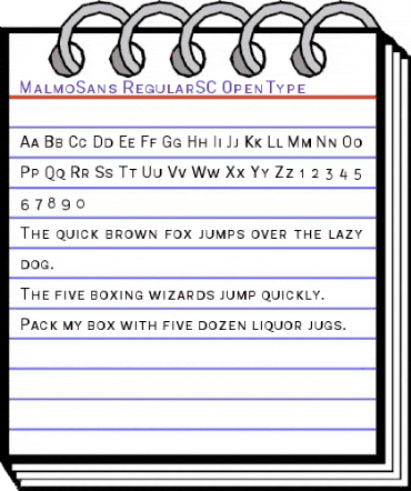 MalmoSans Regular SC Regular animated font preview MalmoSans Regular SC Regular animated font preview