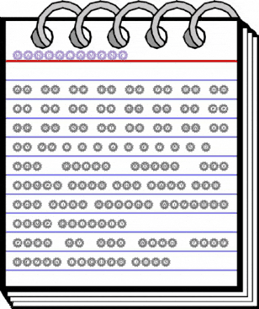 Mandala_Mono Regular animated font preview Mandala_Mono Regular animated font preview