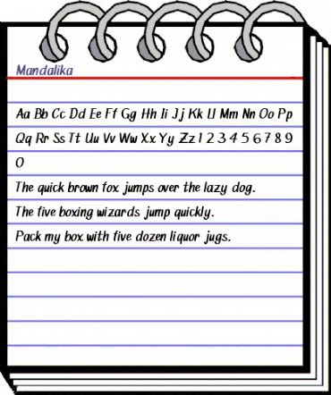 Mandalika Regular animated font preview Mandalika Regular animated font preview